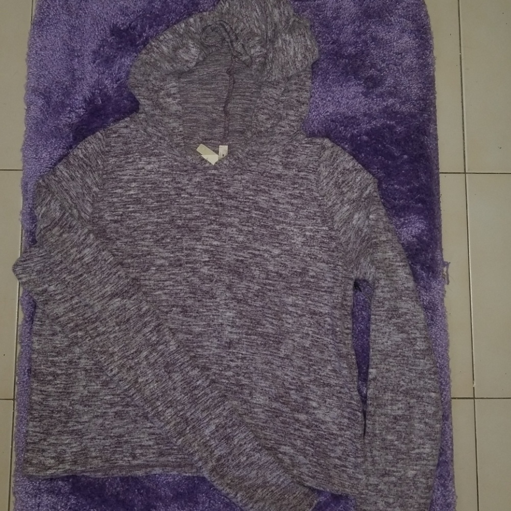 Purple hoodie